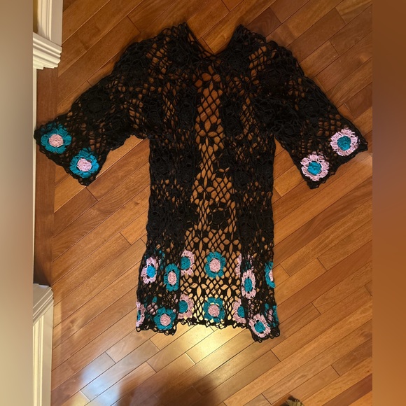 crocheted jacket from DEE DEE collection medium or large size - Picture 1 of 16